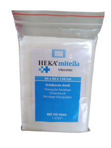 HEKA Driekante Doek Viscose / katoen 96 x 96 x 136 cm - 1 stuk