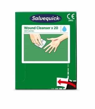 Salvequick Wondreiniger refill 20 stuks in doosje