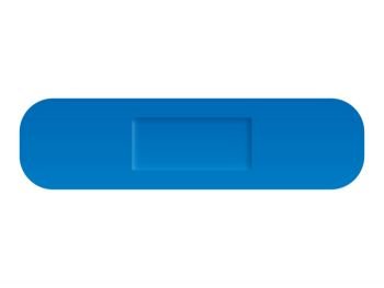 Detectaplast Waterbestendig Blauwe Pleister 19 x 72 mm - 100 stuks