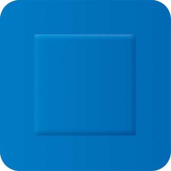 Detectaplast Waterbestendig Blauwe Pleister 38 x 38 mm- 100 stuks