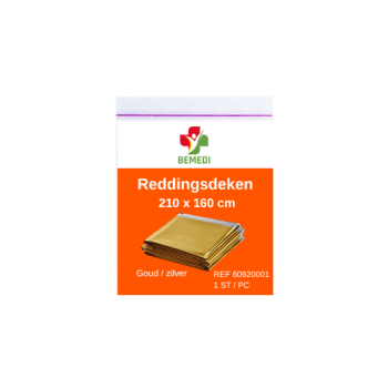 Bemedi Reddingsdeken 160 X 210 - 1 stuk