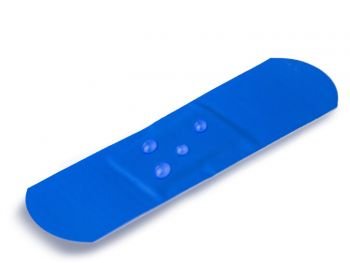 Detectaplast X Ray Waterbestendig Blauwe Pleister 25 x 72 mm - 100 stuks